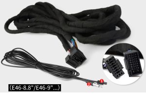 Kiegészítő kábel navis vagy gyári erősítős BMW E46-hoz