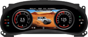 – típus specifikus autóhifi Infiniti Q70 (2013-) digitális kilométeróra csoport 12,3