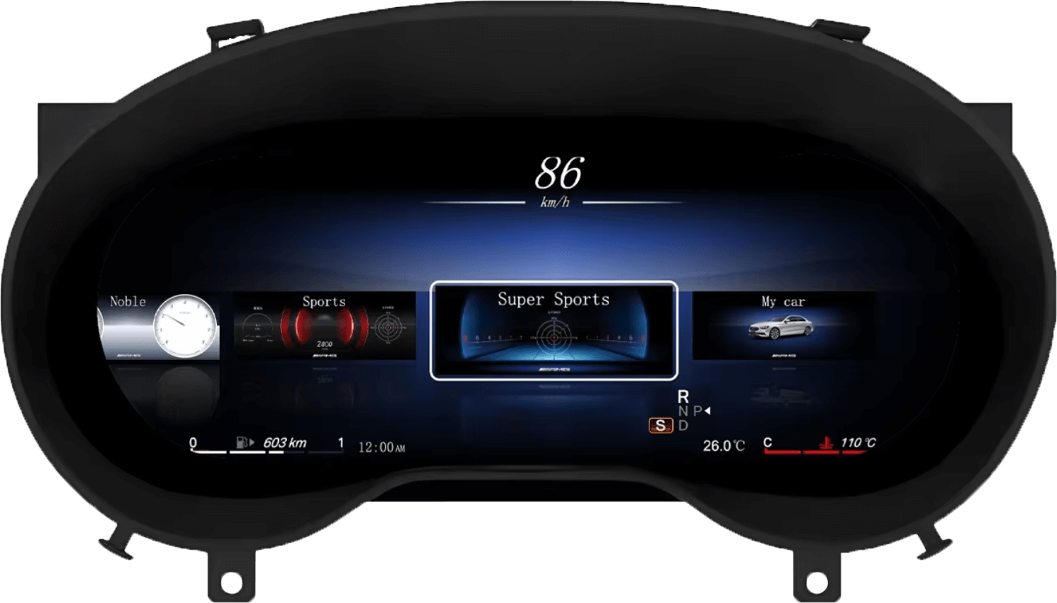 – típus specifikus autóhifi Mercedes CLA C117 GLA X156 NTG 4.5 és NTG 5.0 (2013-2019) digitális kilométeróra műszeregység 12,3