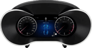 – típus specifikus autóhifi Mercedes C W205 GLC W253 X253 NTG 5.0 és NTG 5.1 (2015-2018) digitális műszeregység kilométeróra 12,3