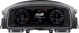 VW Golf 7 Golf 7.5 (2013-2020) digitális kilométeróra csoport 12,3