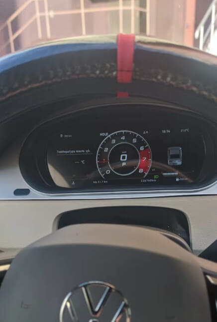 – típus specifikus autóhifi VW Passat B6 B7 (2007-2015) digitális kilométeróra csoport 10,25