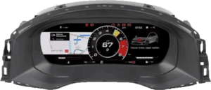 VW Passat B8 NTG 4.5 (2016-2017) digitális kilométeróra csoport 10,25