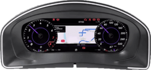 VW Scirocco (2009-2016) digitális kilométeróra csoport 10,25