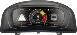 VW Touran (2004-2013) digitális kilométeróra csoport 10,25