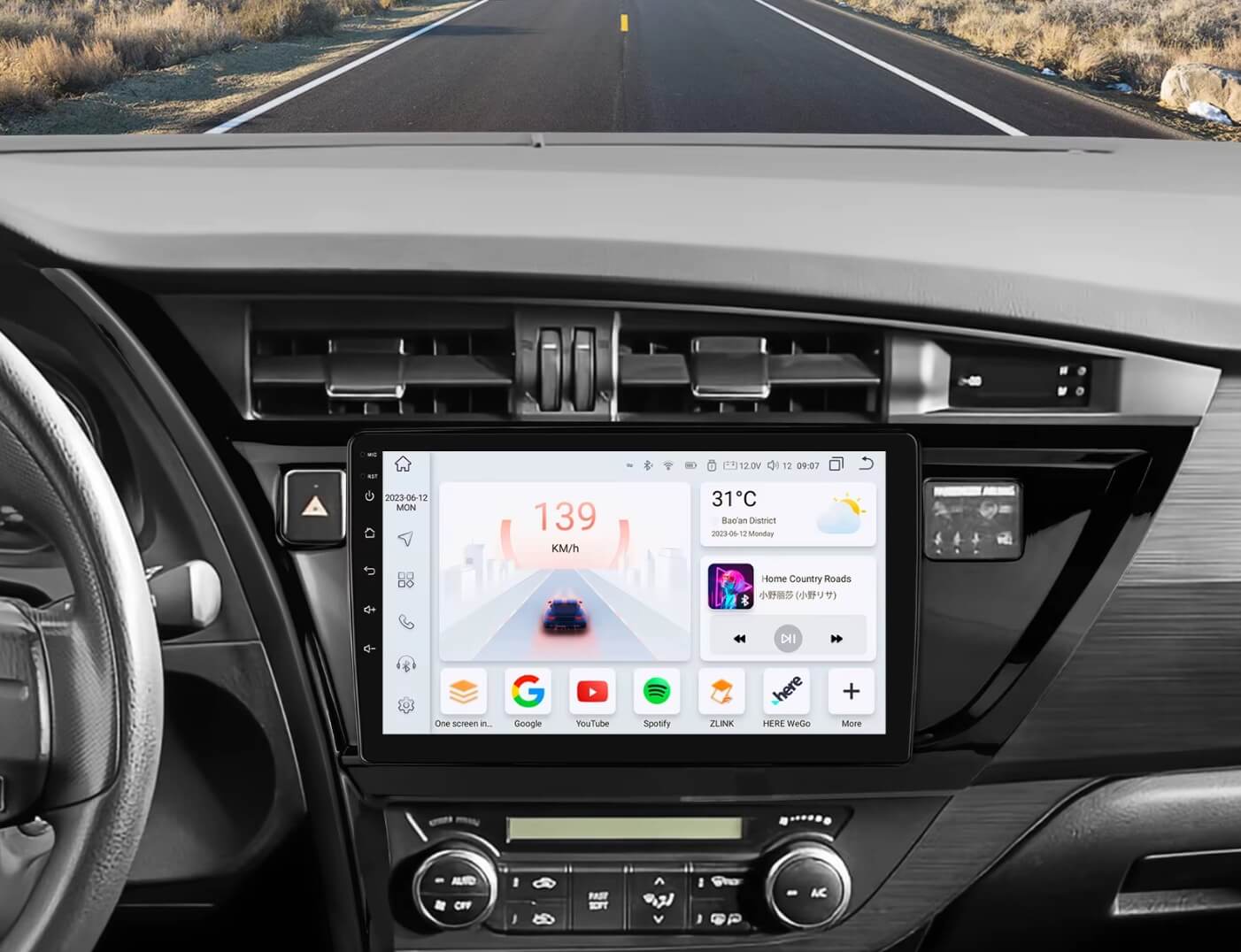 – típus specifikus autóhifi Toyota Auris (2013-2016) 10