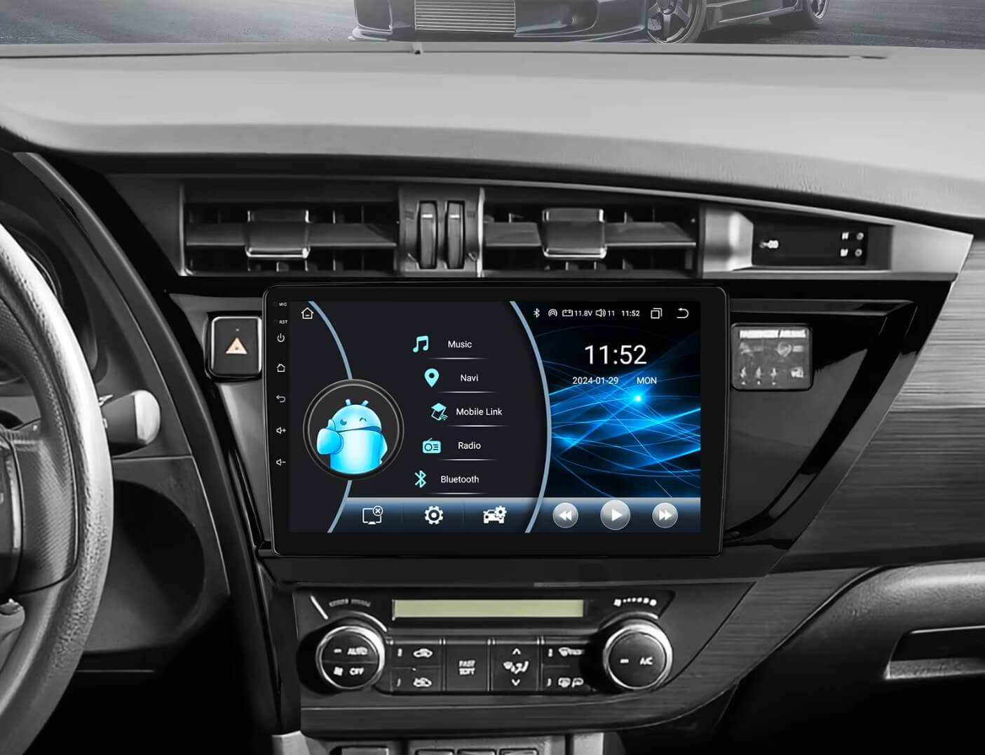 – típus specifikus autóhifi Toyota Auris (2013-2016) 10