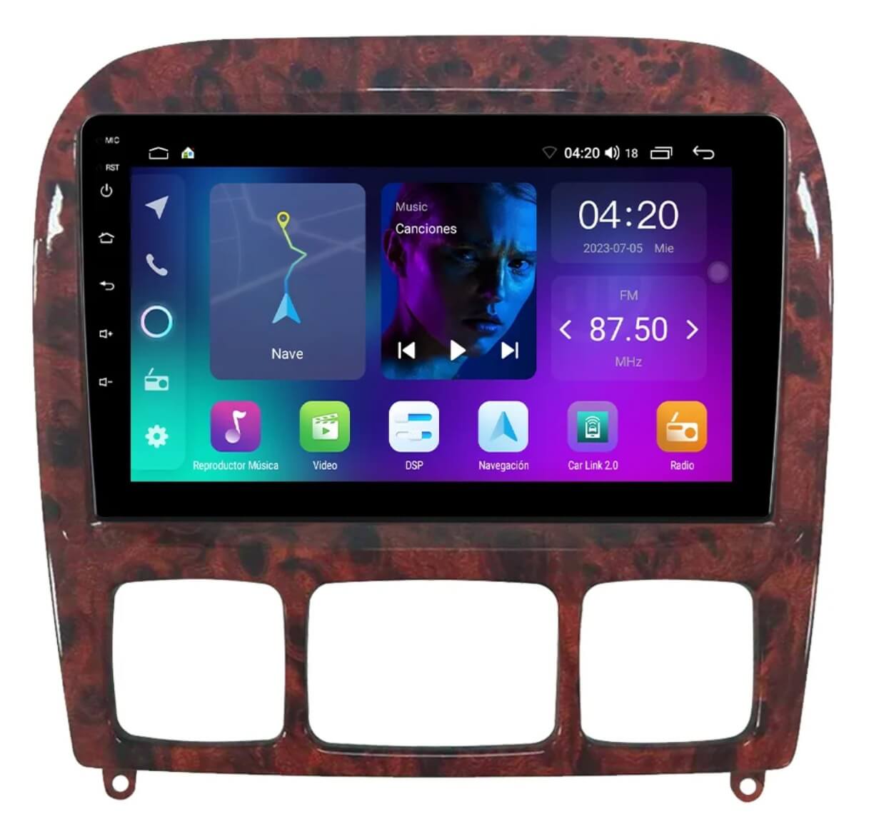 – típus specifikus autóhifi Mercedes S W220 (1999-2006) 9