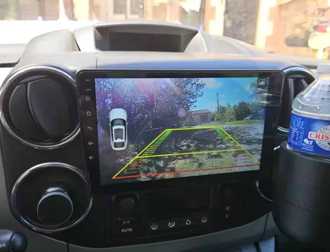 Citroen Berlingo B9 Peugeot Partner (2008-2019) 9" érintős magyar menüs Android GPS fejegység CANBUS vezérléssel, DSP Wifi Bluetooth – 6. kép