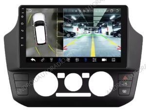 VW UP (2017-2023) 9"-os kijelzős Android autóhifi fejegység magyar nyelvű rendszerrel CANBUS vezérléssel GPS Wifi Bluetooth DSP