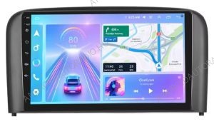VOLVO S80 (2001-2006) 9"-os kijelzős Autórádió magyar Android rendszerrel kormányvezérlés GPS Wifi Bluetooth